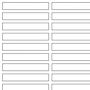 .281in x 1.844in Rectangular Slots Metal Perforation