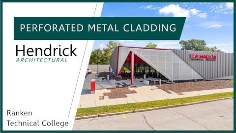 Embedded thumbnail for Perforated Metal Cladding at Ranken Technical College