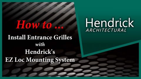 Embedded thumbnail for Arch Entrance Grille Installation - EZ Loc Mounting System