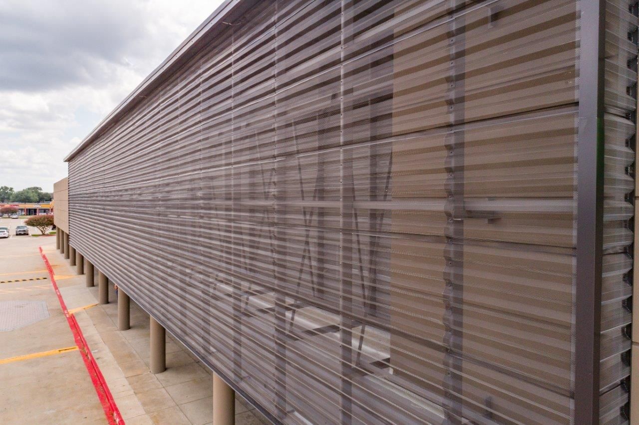 Perforated Corrugated Metal Panels and Screen - Dongfu Perforating